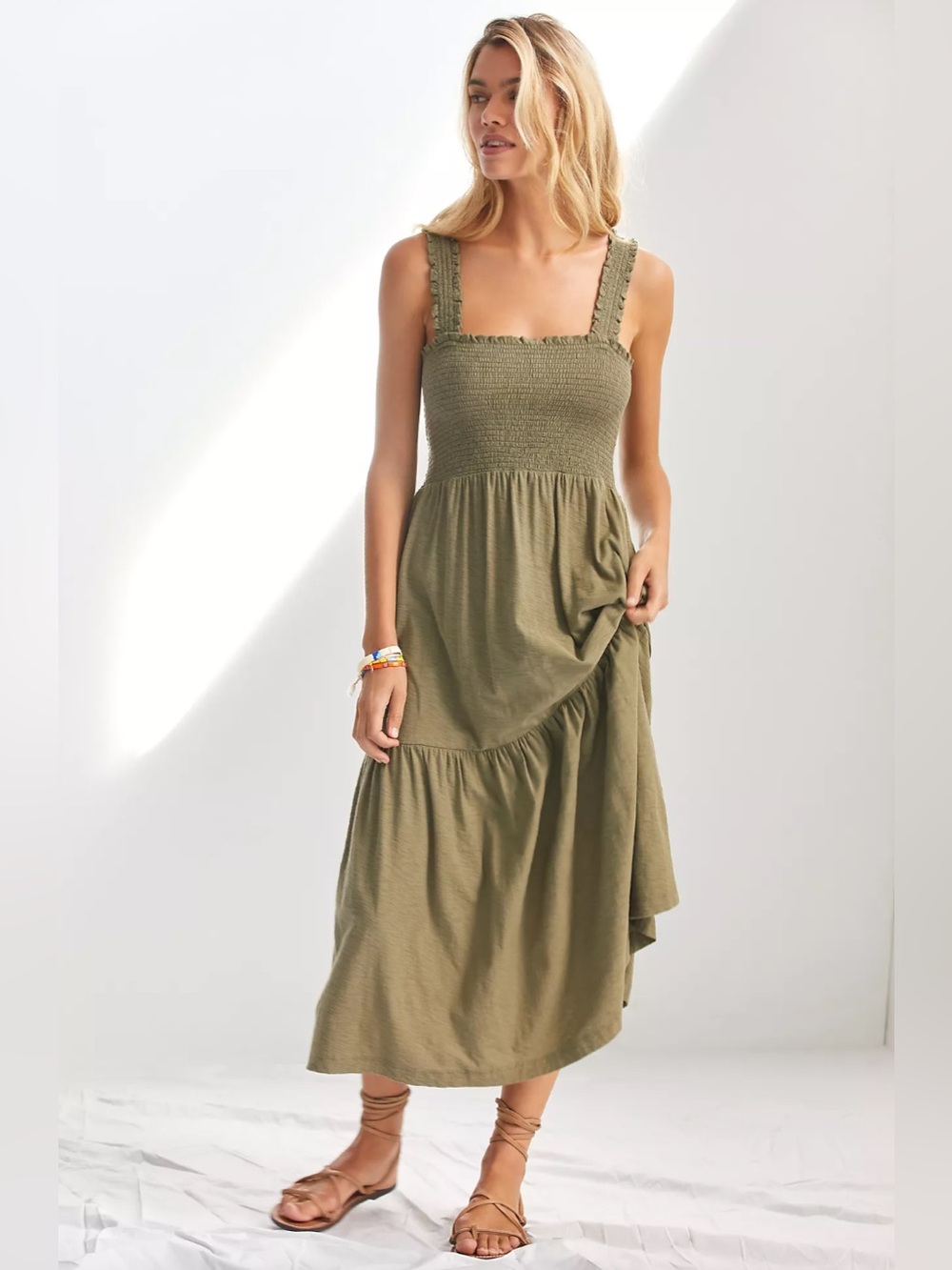 Nation LTD - Shoshanah Smocked Midi Dress
